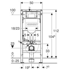 Інсталяційна система Duofix Geberit для кнопок SIGMA(111.300.00.6)