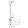 Інсталяційна система Duofix Geberit для біде (111.520.00.2)